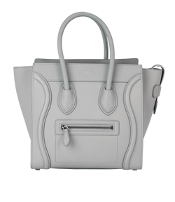 Micro Luggage Tote,Leather,Pearl Blue,DB,SAT3167,4*